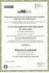La corretta applicazione delle leggi cogenti nel centro ottico